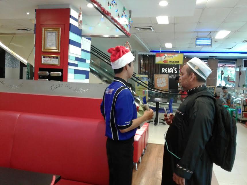 GNPF MUI Bogor Sosialisasi Fatwa MUI Soal Atribut Natal di Pusat Perbelanjaan